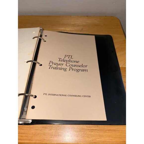 Vinyl Binder PTL Club Scripture Training Handbook Program Booklets Christian - Picture 6 of 8